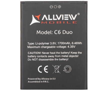 Acumulator Allview C6 Duo, Bulk 