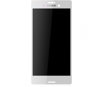 Display - Touchscreen Alb Sony Xperia M4 Aqua / Sony Xperia M4 Aqua Dual 