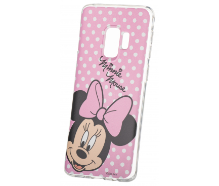 Husa TPU Disney Minnie Mouse 008 pentru Samsung Galaxy S9 G960, Multicolor, Blister 