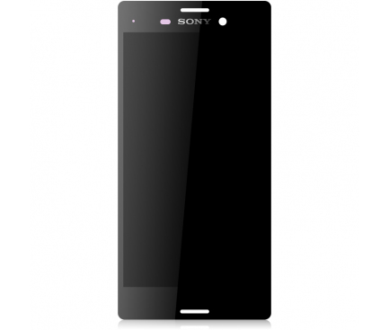 Display - Touchscreen Negru Swap Sony Xperia M4 Aqua / Sony Xperia M4 Aqua Dual 