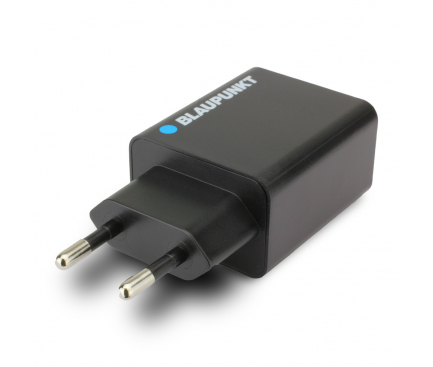 Incarcator Retea USB Blaupunkt Qualcomm Quick Charge 3,  1 X USB, Negru, Blister BP-QCB-20A 