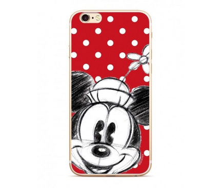 Husa TPU Disney Minnie 009 pentru Apple iPhone 7 / Apple iPhone 8, Multicolor, Blister DPCMIN3046 