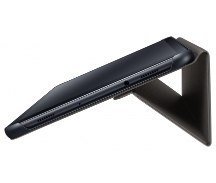 Husa Tableta Piele Samsung Galaxy Tab A 10.5 T590 / T595, Neagra, Blister EF-BT590PBEGWW 