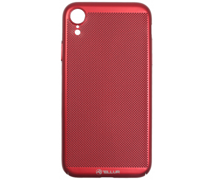 Husa Plastic Tellur Lightweight pentru Apple iPhone XR, Rosie TLL121235