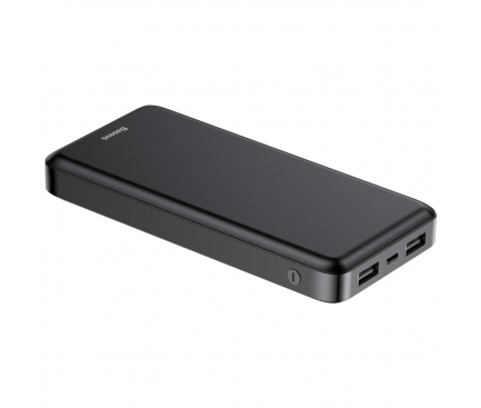 Baterie Externa Powerbank Baseus M36, 10000 mA, 2 x USB, cu incarcare Wireless, Neagra PPALL-M3601