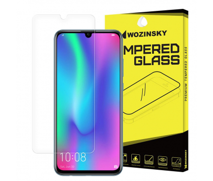 Folie Protectie Ecran WZK pentru Huawei P Smart (2019), Sticla securizata, Blister 