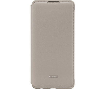 Husa Huawei P30, Wallet Cover, Kaki 51992858