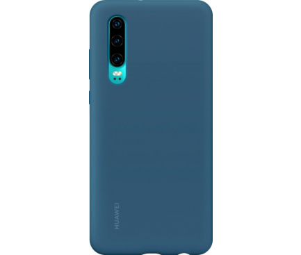 Husa TPU Huawei P30, Car Case Magnet, Albastra 51992850 
