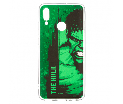 Husa TPU Marvel Hulk 001 pentru Huawei P Smart (2019), Verde