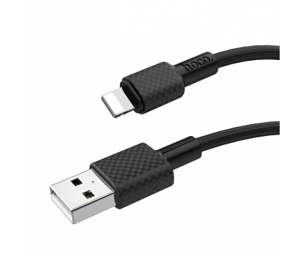 Cablu Date si Incarcare USB la Lightning HOCO Superior X29, 1 m, Negru