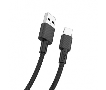 Cablu Date si Incarcare USB la USB Type-C HOCO Superior X29, 1 m, Negru