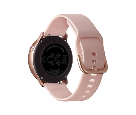Ceas Bluetooth Samsung Galaxy Watch Active, Fitness, Roz Auriu, Blister Original SM-R500NZDAROM