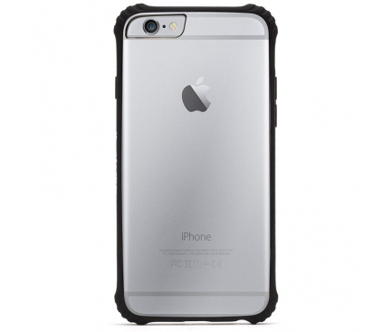 Husa TPU Griffin Survivor pentru Apple iPhone 6 / Apple iPhone 6s, Neagra - Transparenta, Blister  GB38865 