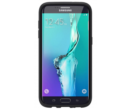 Husa TPU Griffin Survivor Journey pentru Samsung Galaxy S7 edge G935, Gri - Neagra, Blister GB42304 