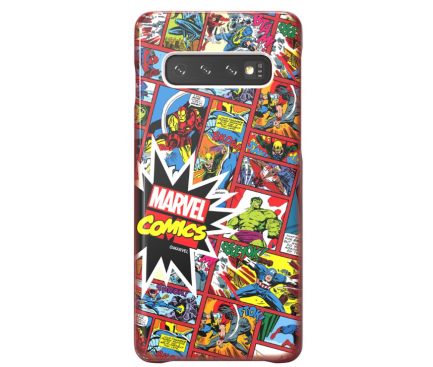 Husa Plastic Samsung Galaxy S10 G973, Marvel Comics, Portocalie, Blister GP-G973HIFGKWH 
