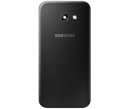 Capac Baterie Negru cu geam camera / blitz, Samsung Galaxy A5 (2017) A520 Swap