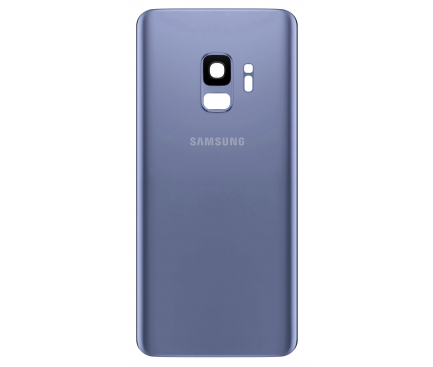 Capac Baterie Samsung Galaxy S9 G960, Cu Geam Camera Spate, Albastru, Swap