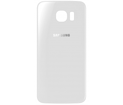 Capac Baterie Samsung Galaxy S6 G920, Alb, Swap