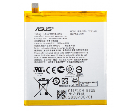 Acumulator Asus Zenfone Live ZB501KL , C11P1601, Bulk 