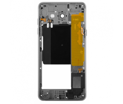 Carcasa Mijloc Gri pentru Samsung Galaxy A5 (2016) A510, Swap