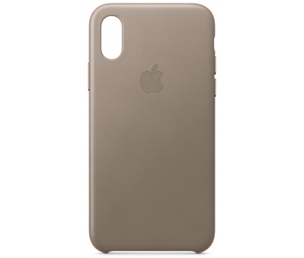 Husa Piele Apple iPhone XS / Apple iPhone X, Cafenie, Blister AP-MRWL2ZM/A 