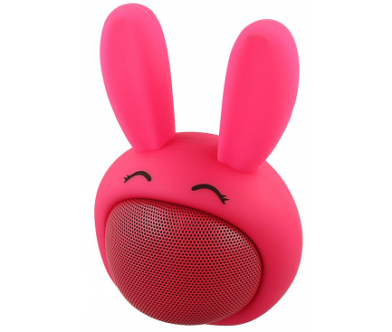 Mini Difuzor Bluetooth Forever Sweet Animal Rabbit  ABS-100, Roz Blister 