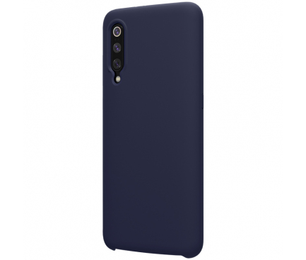 Husa TPU Nillkin Pure Silicone pentru Xiaomi Mi 9, Bleumarin