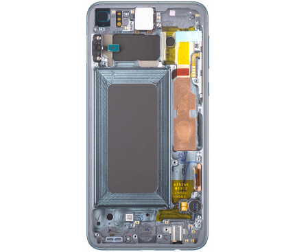 Display - Touchscreen Cu Rama Albastra (Prism Blue) Samsung Galaxy S10e G970 GH82-18852C 