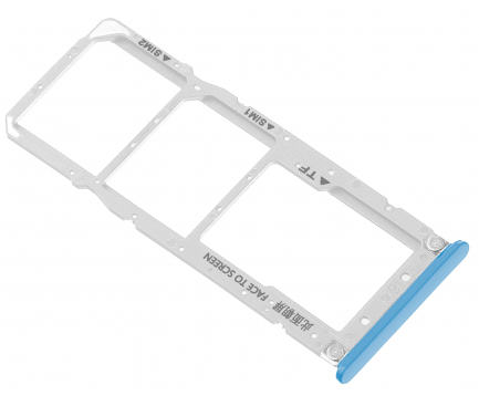 Suport Card - Suport SIM 1 / 2 Albastru Xiaomi Mi A2 Lite 