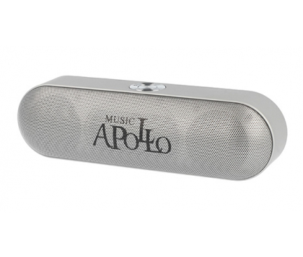 Boxa Bluetooth APOLLO S207, 2 X 4W, Radio FM, Argintie, Blister