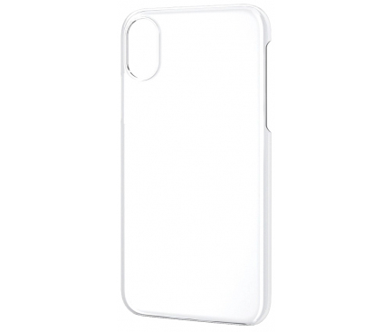 Husa Plastic Xqisit pentru Apple iPhone X / Apple iPhone XS, Transparenta, Bulk 