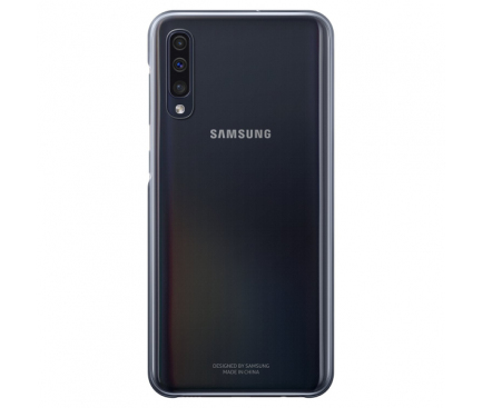 Husa Plastic Samsung Galaxy A50 A505 / Samsung Galaxy A50s A507 / Samsung Galaxy A30s A307,Gradation Cover EF-AA505CB, Mov - Transparenta, Bulk 