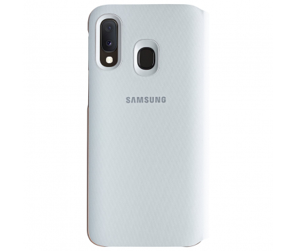 Husa Samsung Galaxy A20e, Wallet Cover, Alba EF-WA202PWEGWW