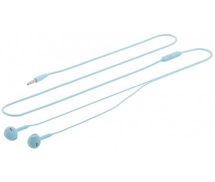 Handsfree Casti In-Ear Tellur Fly, Cu microfon, 3.5 mm, Bleu TLL162162 