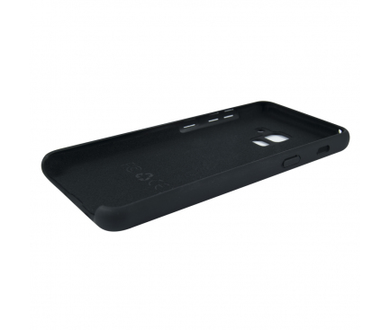 Husa TPU OEM Pure Silicone pentru Xiaomi Redmi Note 7, Neagra, Blister 