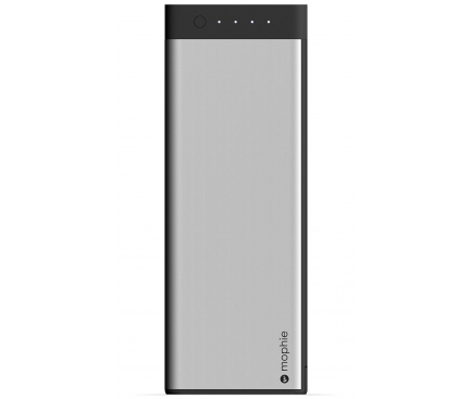 Baterie Externa Powerbank Mophie, 20000 mA, 1 x MicroUSB - 1 x USB-Type C, Argintie