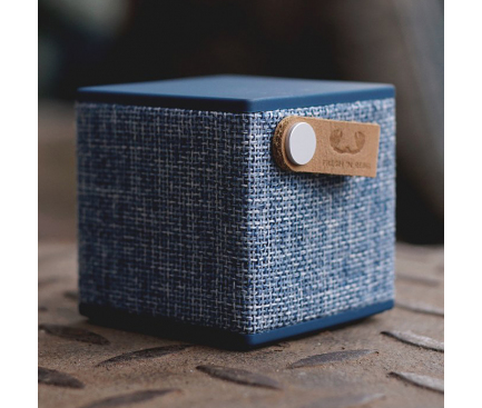 Boxa Portabila Bluetooth Fresh'n Rebel Rockbox cube, 3W, Albastra 1RB1000IN