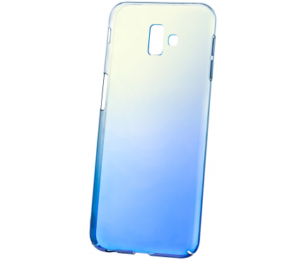 Husa Plastic OEM Ombre pentru Samsung J6 Plus (2018) J610, Albastra, Bulk 