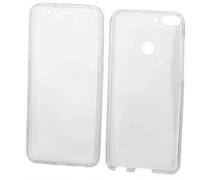 Husa Plastic - TPU OEM Full Cover pentru Samsung J4 Plus (2018) J415, Transparenta, Bulk 