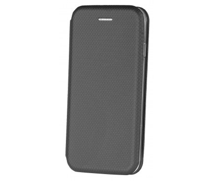 Husa Piele OEM Smart Verona pentru Samsung Galaxy A20 A205 / Samsung Galaxy A30 A305, Neagra