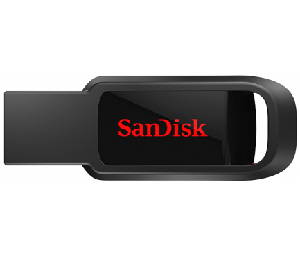 Memorie Externa SanDisk Pendrive CRUZER SPARK, 128Gb, USB 2.0, Neagra, Blister SDCZ61-128G-G35 