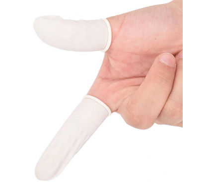 Set Protectie latex antistatic pentru degete (10 buc)