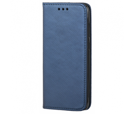 Husa Piele Ecologica OEM Smart Magnet pentru Samsung Galaxy A20e, Bleumarin