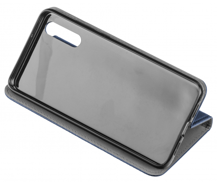 Husa Piele OEM Smart Magnetic pentru Samsung Galaxy A10 A105, Bleumarin