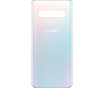 Capac Baterie Samsung Galaxy S10+ G975, Alb (Prism White)