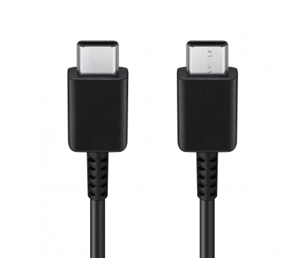 Cablu Date si Incarcare USB-C - USB-C Samsung EP-DA705, 25W, 1m, Negru EP-DA705BBEGWW