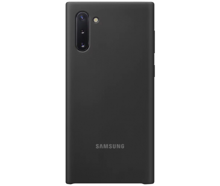Husa TPU Samsung Galaxy Note 10 N970 / Samsung Galaxy Note 10 5G N971, Neagra EF-PN970TBEGWW