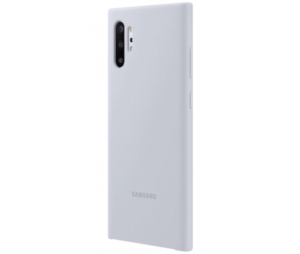Husa TPU Samsung Galaxy Note 10+ N975 / Note 10+ 5G N976, Argintie EF-PN975TSEGWW 