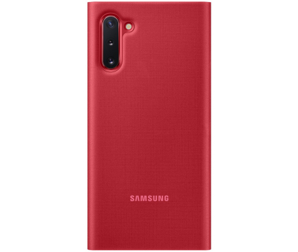 Husa Samsung Galaxy Note 10 N970 / Samsung Galaxy Note 10 5G N971, LED View Cover, Rosie EF-NN970PREGWW