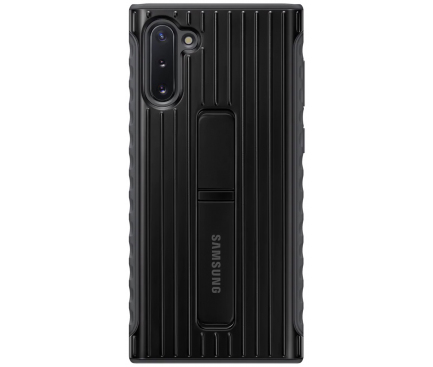 Husa Samsung Galaxy Note 10 N970 / Samsung Galaxy Note 10 5G N971, Standing Cover, Neagra EF-RN970CBEGWW